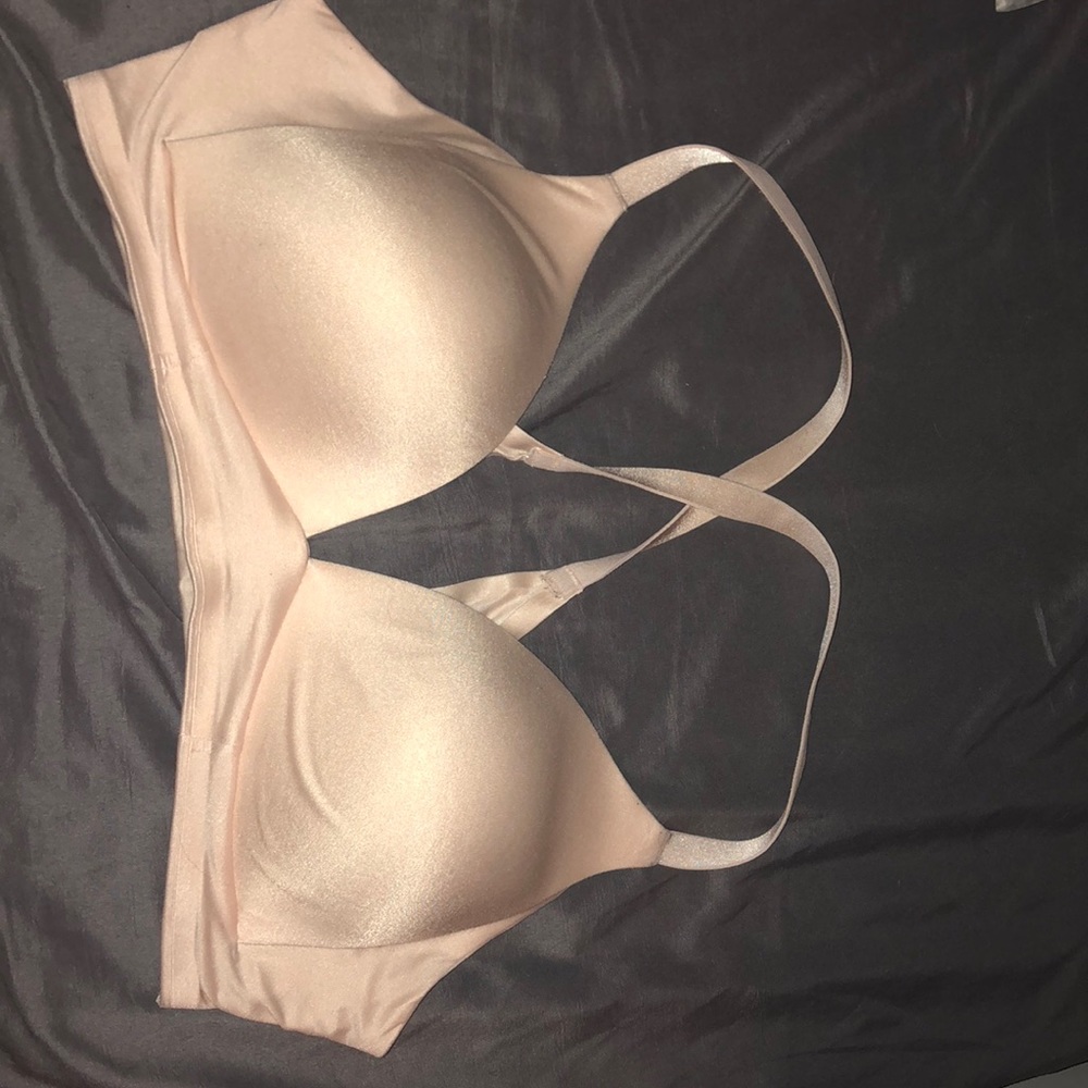 Soft aerie padded baby pink bralette